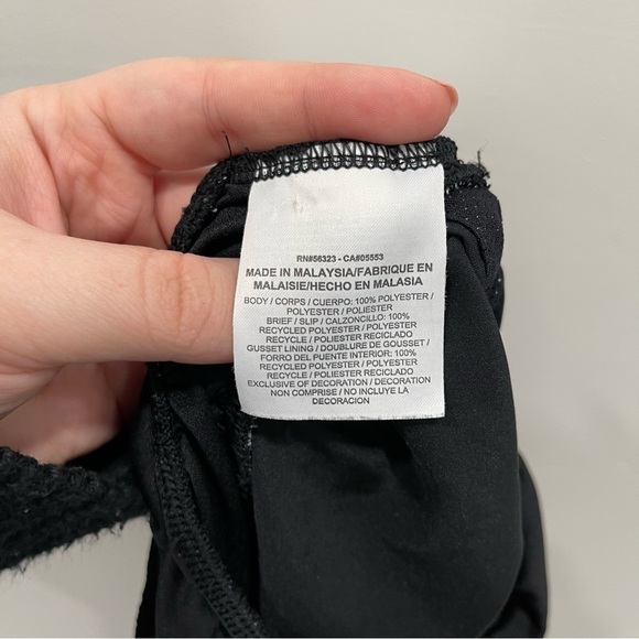 Nike Women’s Dri-Fit Tempo Running Shorts Black White Size Small - Picture 8 of 9